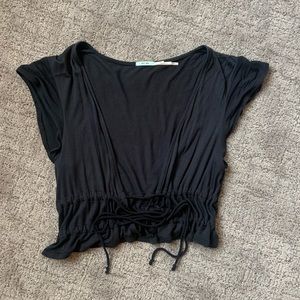 Urban Outfitters Double Tie Front Top